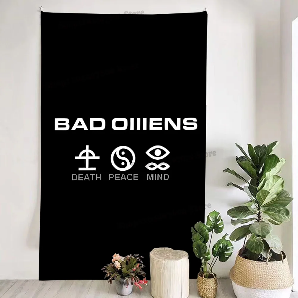 Гобелен B-Bad Omens Band из полиэстера