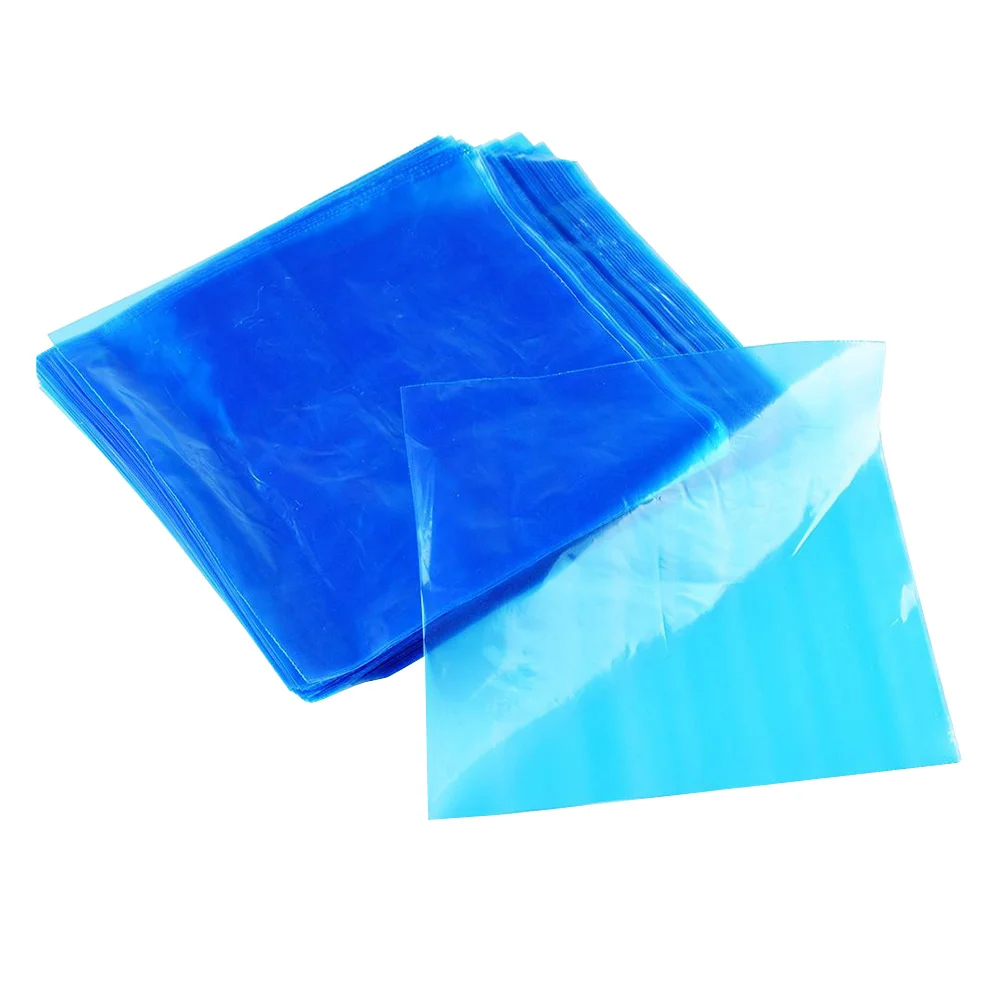 

200pcs Cover Storage Pouches Accessories for Machine (Blue)