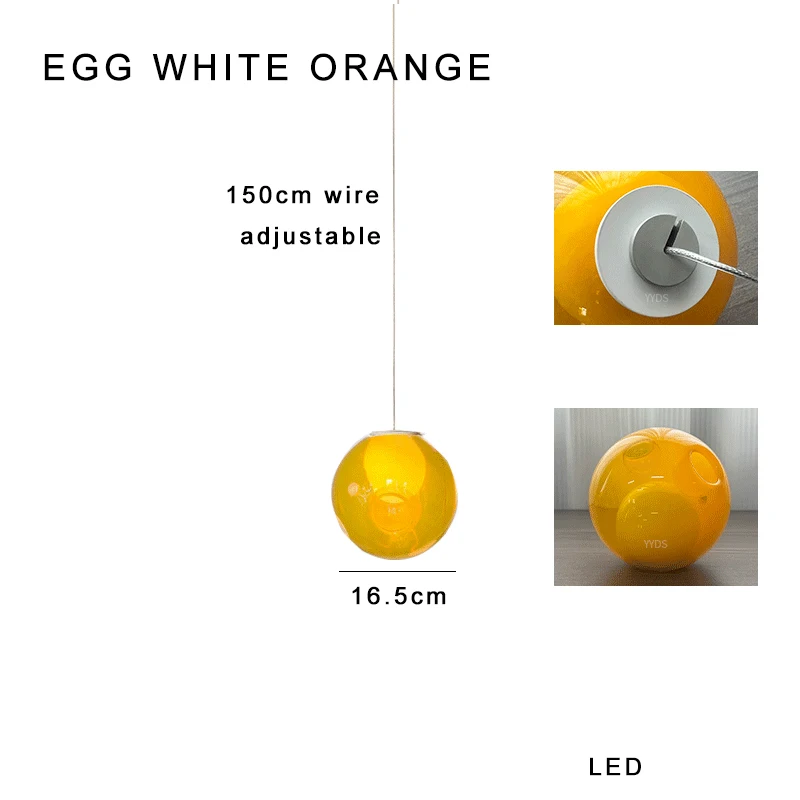 

1/5/16 шт. красочный стеклянный шар подвесной светильник ручной работы в стиле бохо для гостиной декор столовой винтажный светильник «Спутник»