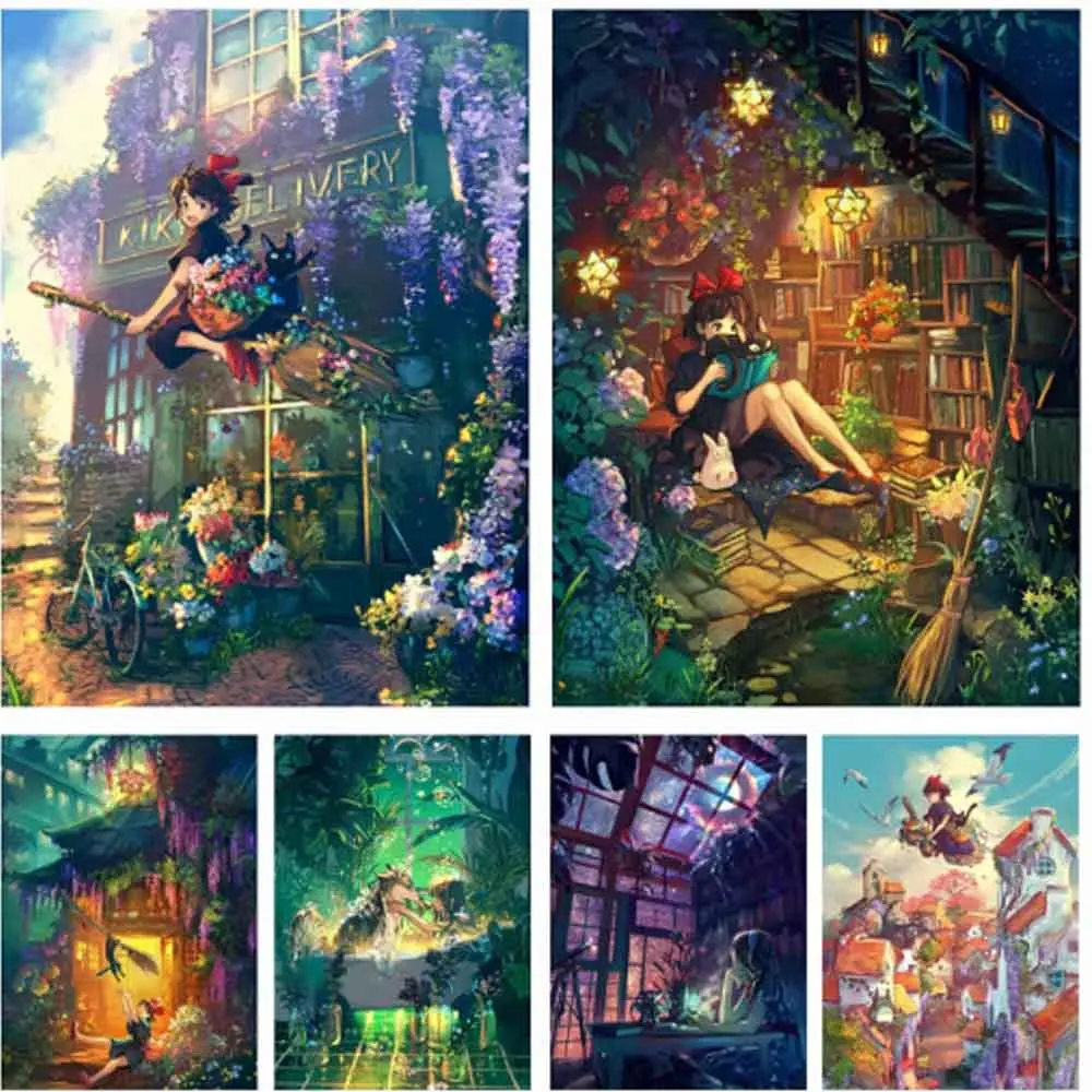 Картина Дом мечты сделай сам мозаичный дом Декор для дома Arte Fantasia Elf кабина Floresta