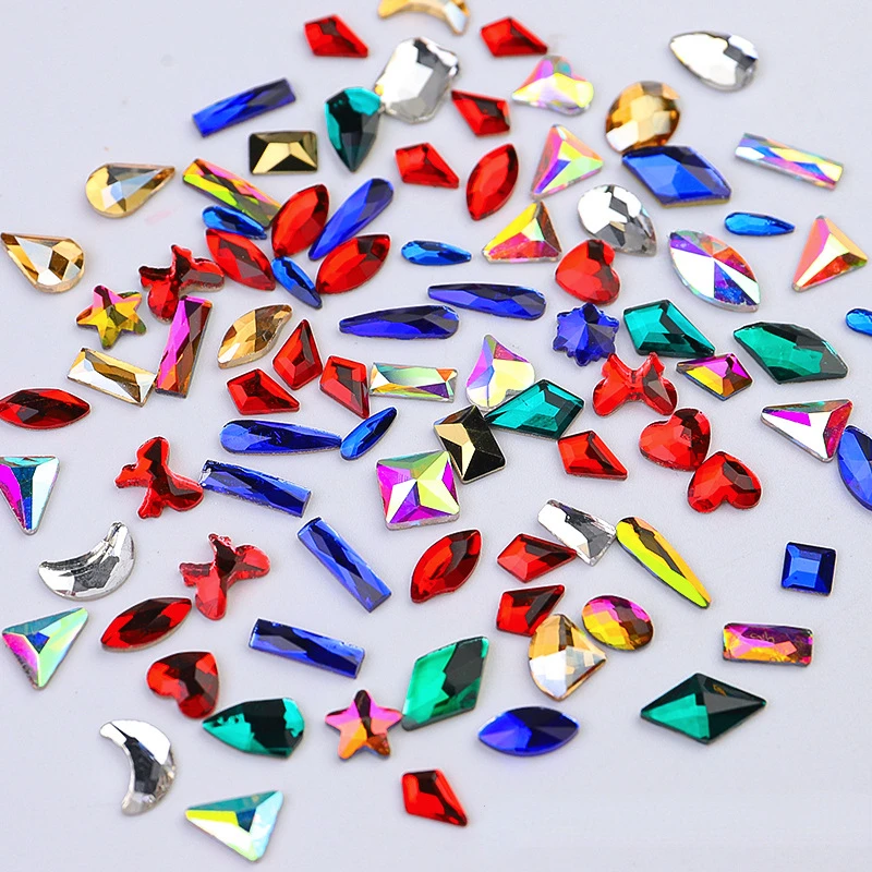 

Разноцветные риноны для ногтей микро Цирконий ювелирный наконечник с плоским дном Мини Кристалл бриллиант DIY аксессуары для украшения ногт...