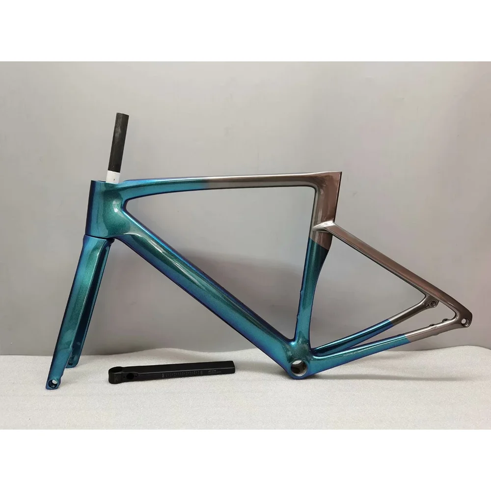 

2022 Venge Frameset High quality SL7 carbon road bike frame compatible Di2 group glossy 700C carbon frames all internal wiring