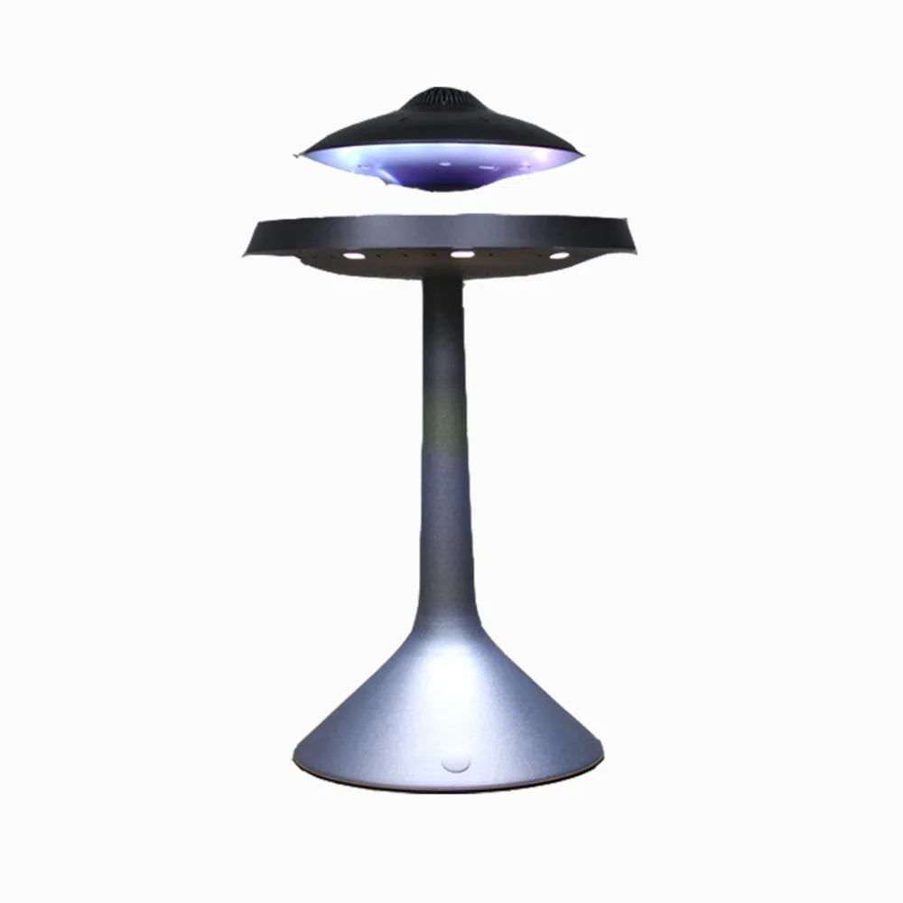 Магнитная подвеска левитирующей настольной лампы с UFO-динамиком Bluetooth Surround Sound BT Creative Gifts Night Lights