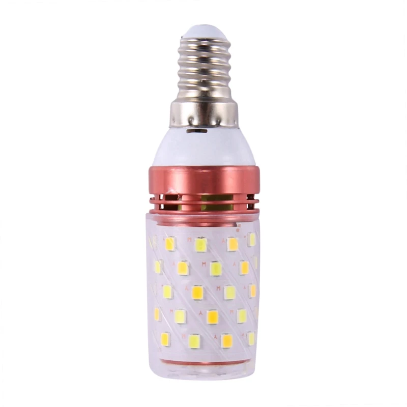 

6X 3 Color Temperatures Integrated SMD LED Corn Lamp E14 AC85V - 265V Warm White High Light 12W