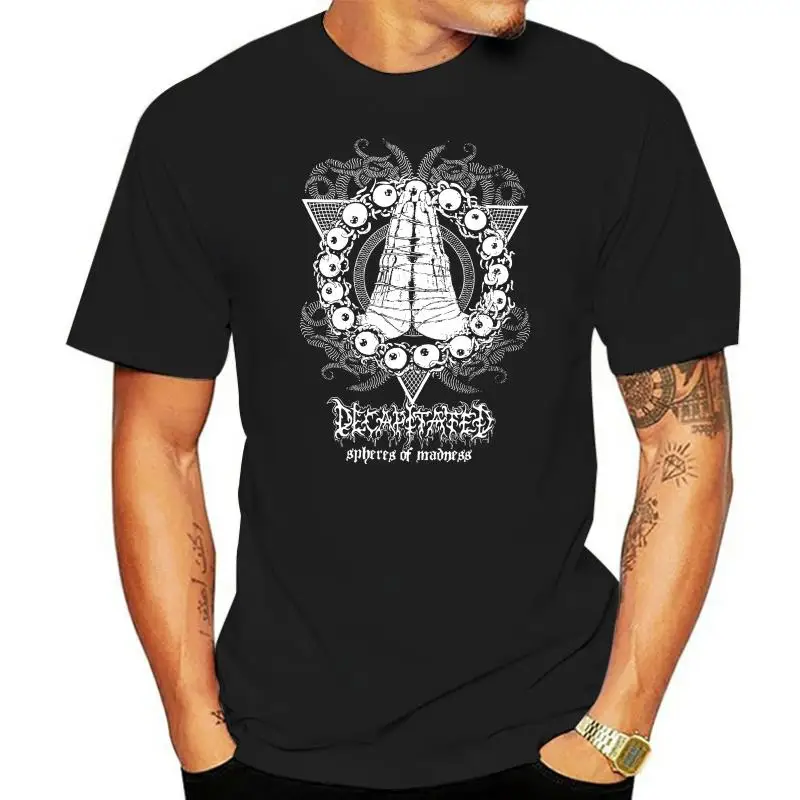

Decapitated Spheres of Madness Shirt S-3XL T-Shirt Death Metal T Shirt New Retro 100% Cotton Print Shirt Tee New 2022 Summer