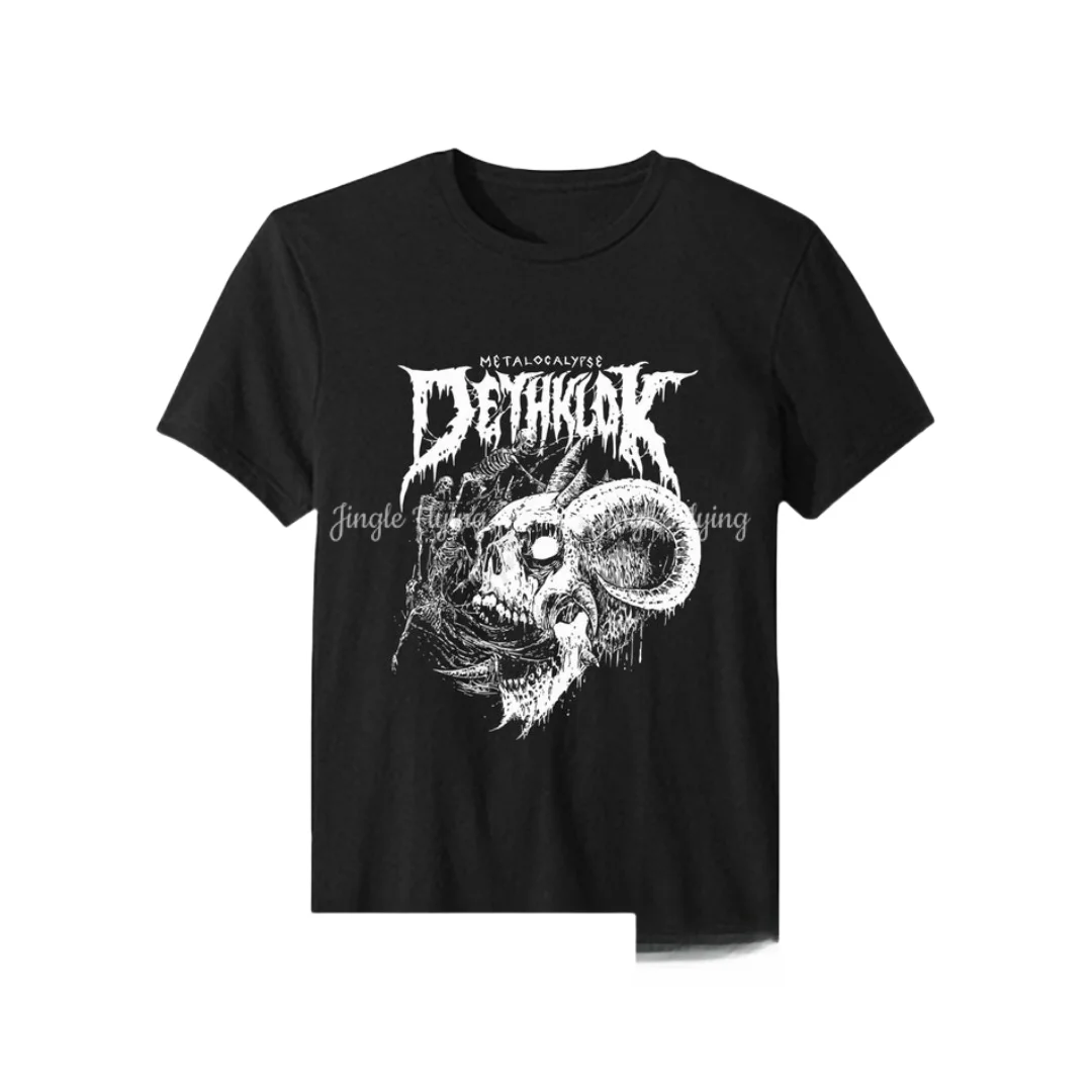 Новая футболка Gildan Dethklok Metalocalypse Death Metal Band