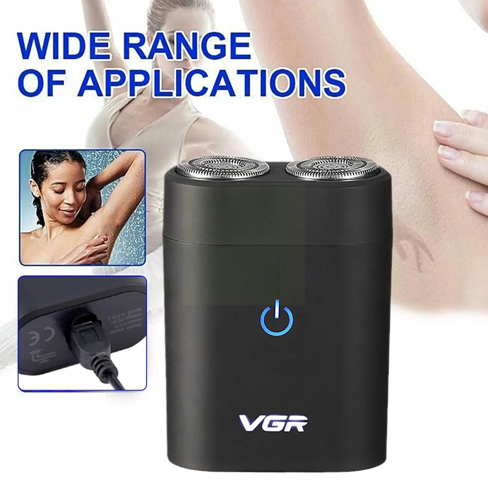 

Mustache Trimmer For Men Shaver Tondeuse Barbe Body Wash Mini Version Portable Leather Shaver For Menone Blade 8 Order S3d3