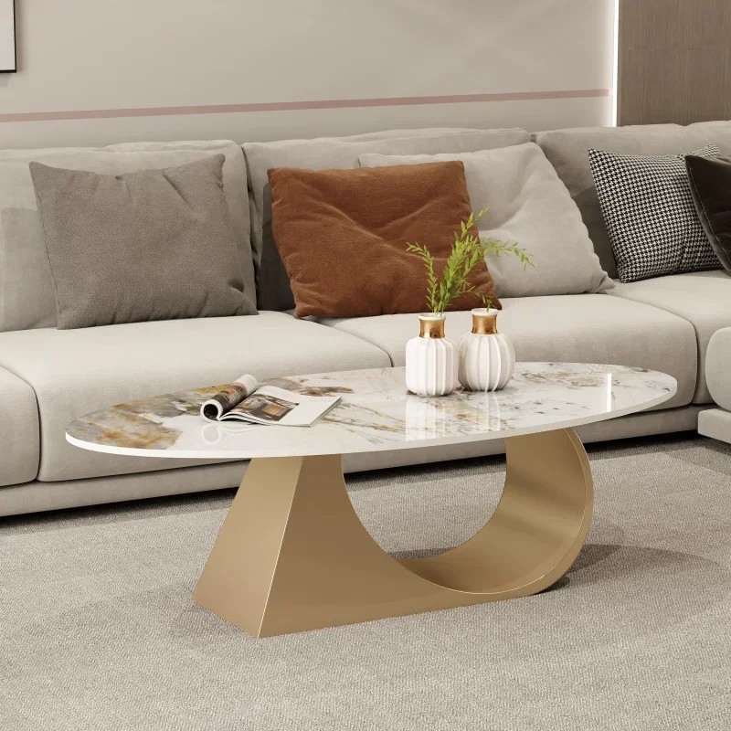 Современный кофейный столик в скандинавском стиле роскошный центральный стол