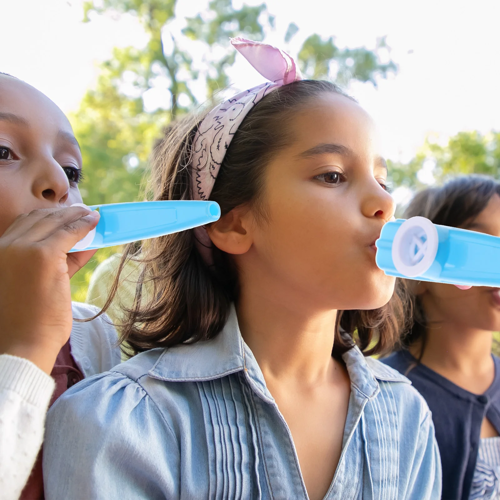 10 шт. Kazoo сувениры для вечеринки красочная флейта детские пластиковые Kazoos