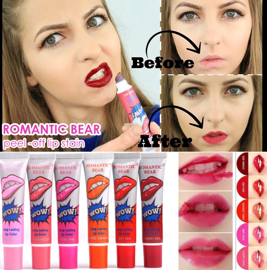 

24Pcs Wholesale Lipstick Matte Waterproof Peel Off Lipstick Gloss Lip Tint Long Lasting Velvet Lip Glaze Lip Stick Free Shipping