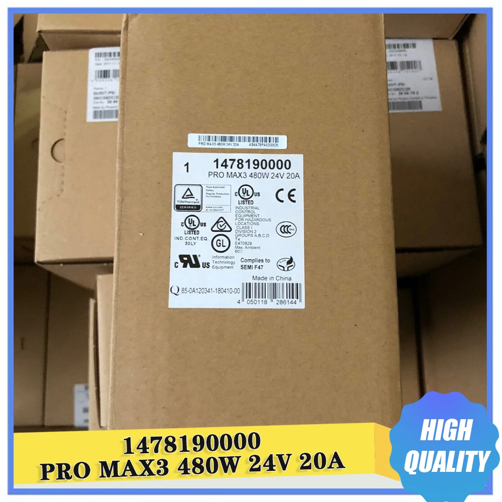 

1478190000 PRO MAX3 480W 24V 20A Switching Power Supply For Weidmuller High Quality Fast Ship