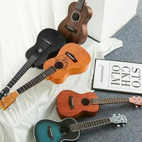 colorful small music ukulele classical children entertaining carbon fiber ukulele finger picks chitarre fendr guitar kit