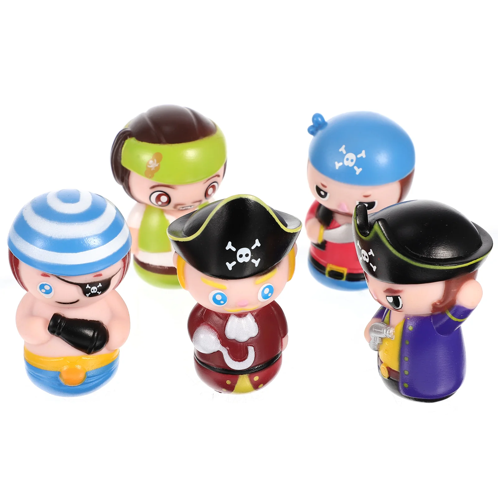 

5Pcs Finger Puppets Cartoon Finger Puppets Pirate Design Finger Puppets Party Favors