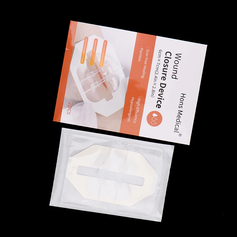 2 шт. портативная повязка на молнии для улицы завязка пластырь закрытия ран