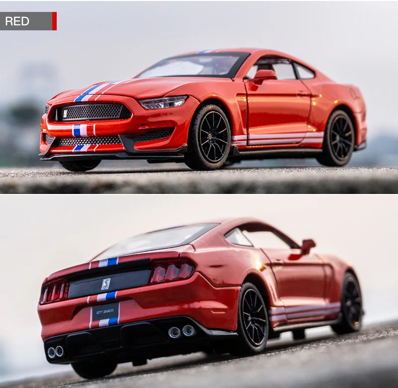 Модель автомобиля Ford Mustang Shelby GT350/GT500 1:32