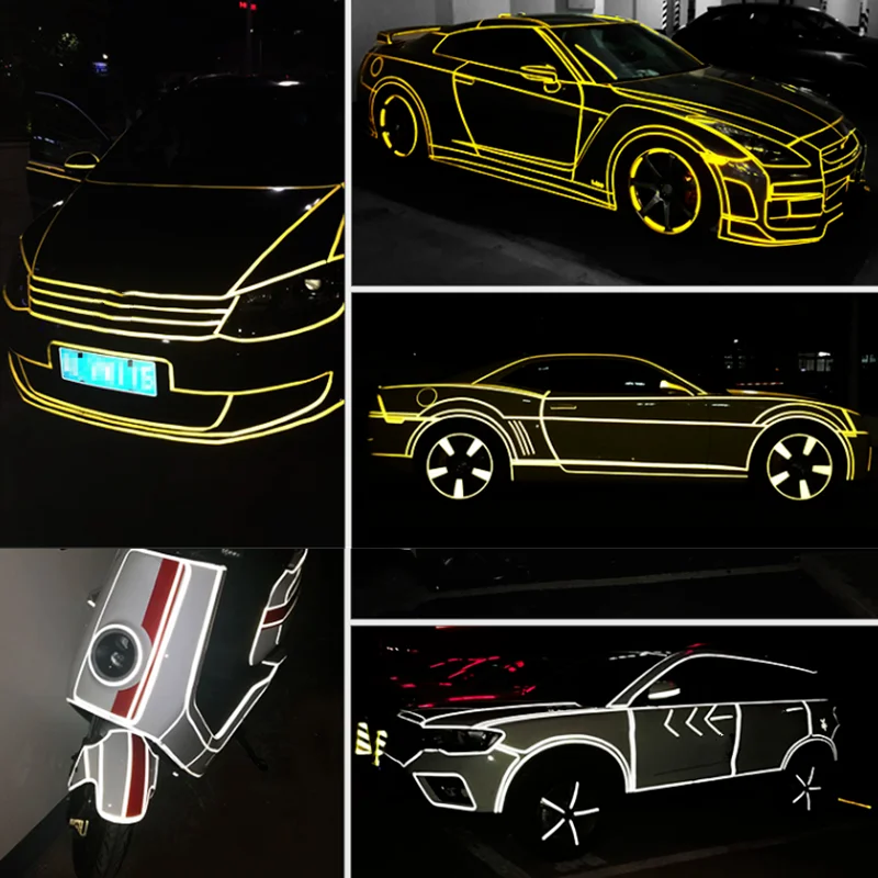 Наклейка для автомобиля 5 см * 1 м рулон