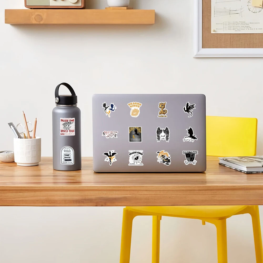 Мультяшные наклейки в виде крыла дракона 10/30/50/100 шт