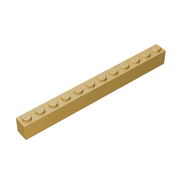 Фото 10 шт., детали MOC 6112, кирпич 1x12, Совместимые Кирпичи, сборные строительные блоки «сделай сам» №3