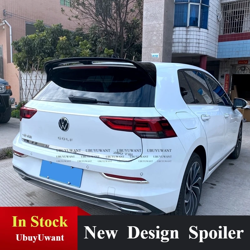 

Спойлер для Volkswagen GOLF 8 MK8 2020 2021 GOIF8, спойлер из высококачественного АБС-материала для заднего крыла автомобиля, цветной задний спойлер