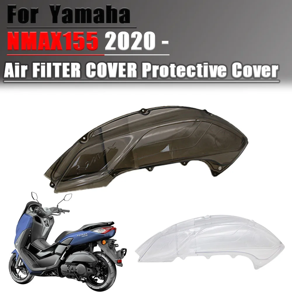 Купи Motorcycle AIR FiLTER Protective Cover For YAMAHA NMAX 155 150 125 2020 2021 2022 Protective Case 3 colors за 1,775 рублей в магазине AliExpress
