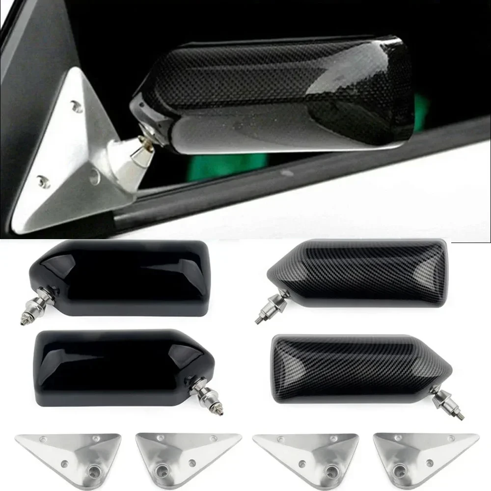 2 шт. универсальные автомобильные боковые зеркала заднего вида с металлическим