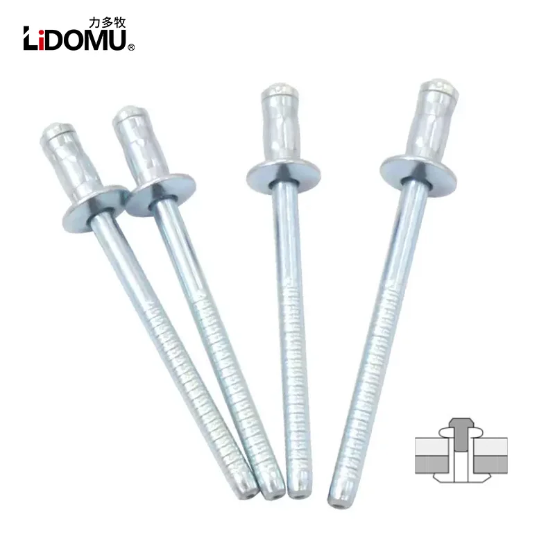 

30/50 шт., высокопрочные строительные заклепки из углеродистой стали