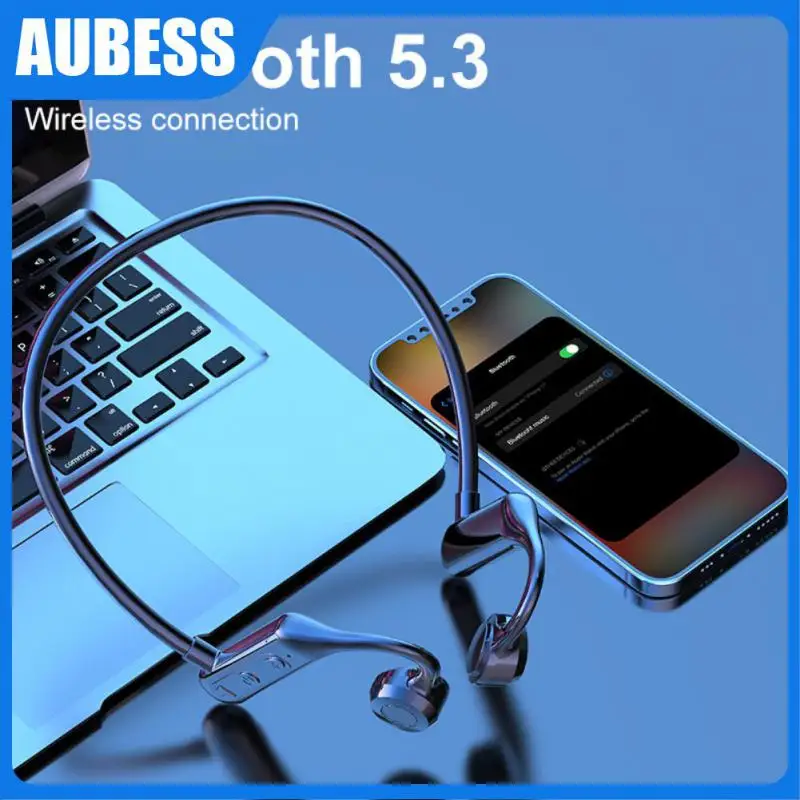 

Hands-free Sports Earphone Wireless Headset Waterproof Outdoor Sport Headest Lightweight Ear Hook Bone Conduction Earphone