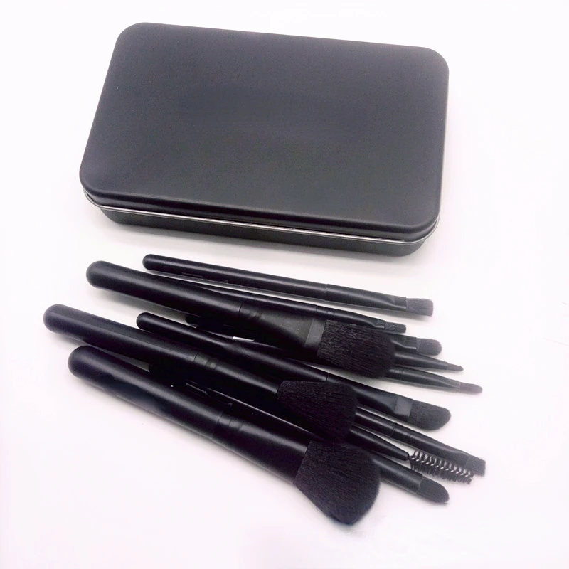 12Pcs Makeup Brush Set Professional Eyeshadow Foundation Blush Powder Eyeliner Eyelash Lip Cosmet Tool a box |