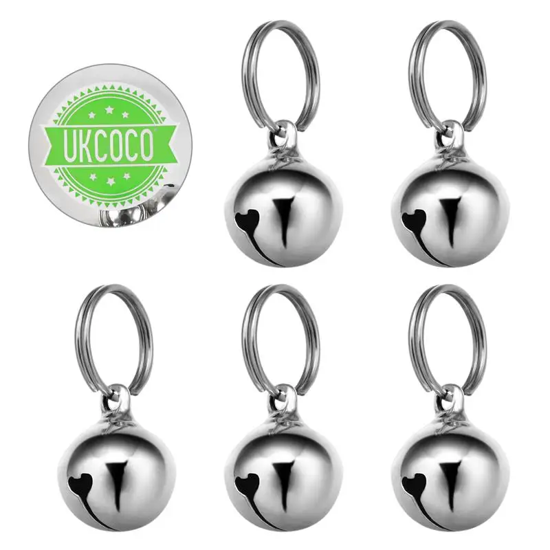 

Ошейник для маленьких собак, подвеска-колокольчик из меди, 6 шт.