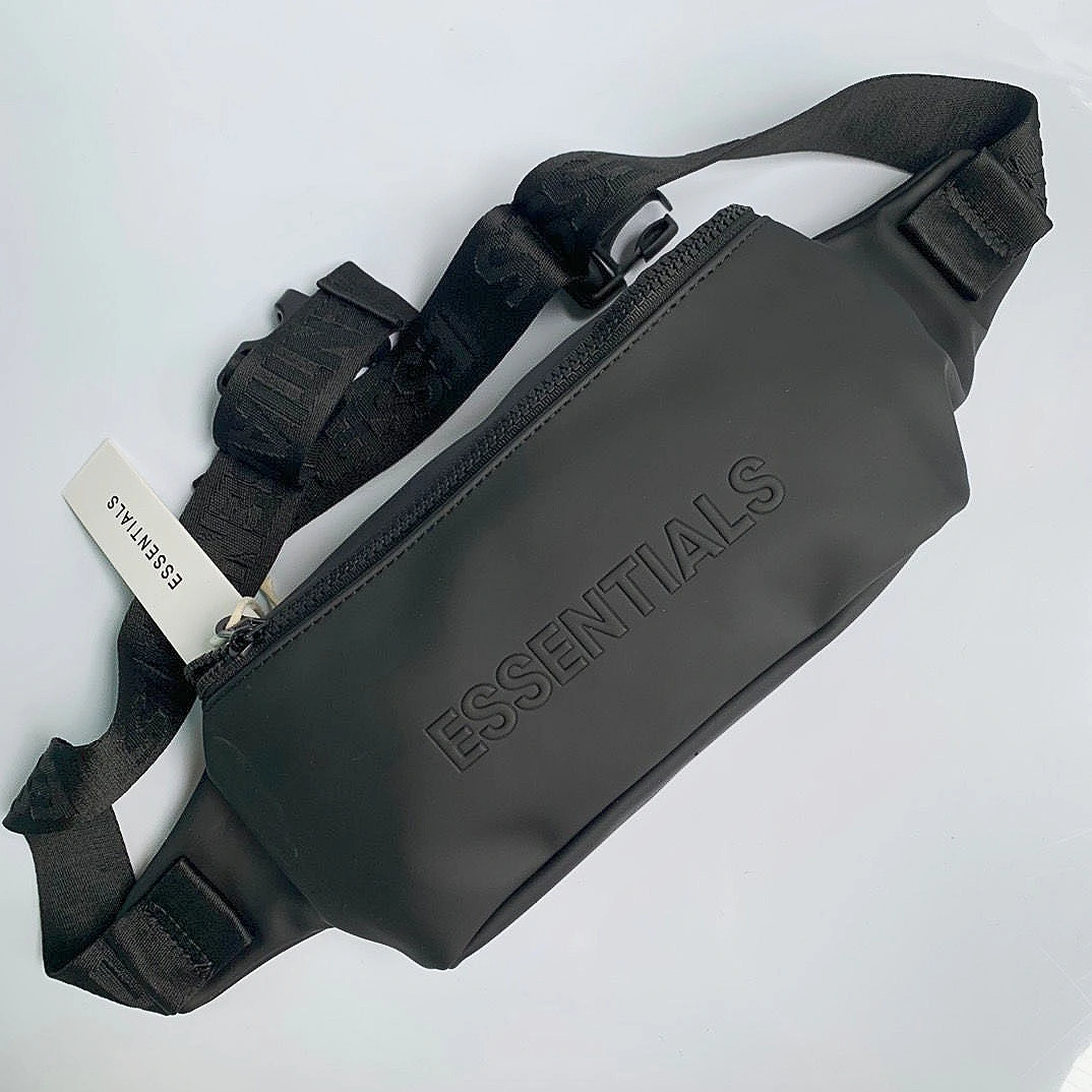 

ESSENTIALS Fashion Waist Bag Men High Quality Pu Leather Street Trend Waterproof Casual Chest Pack Travel bag Unisex Belt Bag