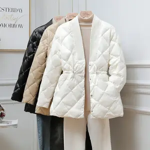 women winter parka Lightweight Water-Resistant Puffer Coat outwear warm jackets 2022 spring autumn w