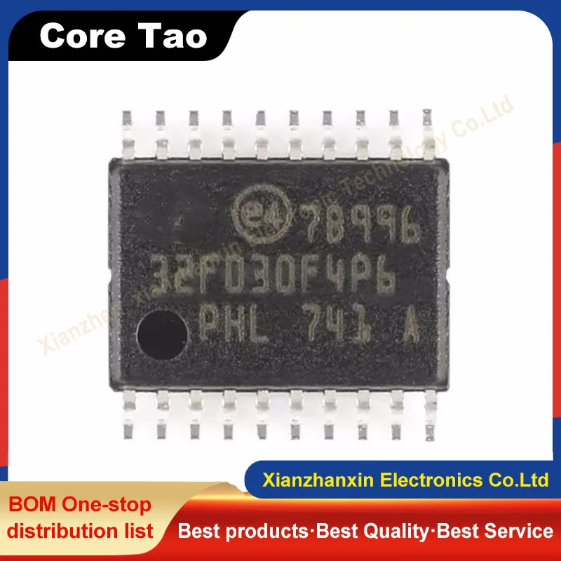 10 ~ 50 шт./партия STM32F030F4P6 32F030F4P6 030F4P6 TSSOP-20 32-битные микроконтроллеры MCU
