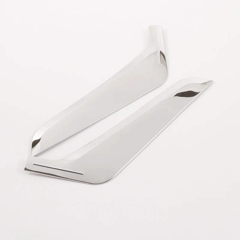 

1 Pair Stainless Steel Car Shark Gills Side Fender Trim Stickers For BMW 5 Series F10 520li 525li 530 535li 2011-17 Accessories