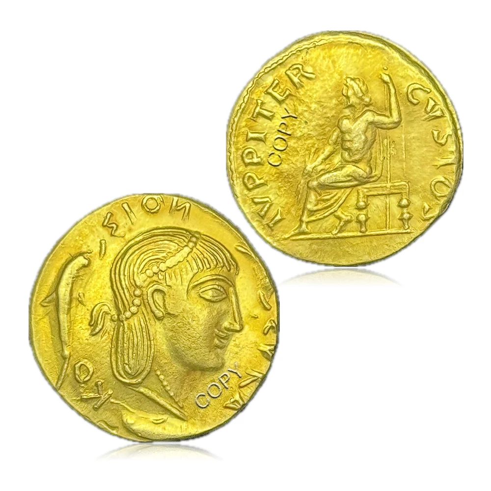 

Медная памятная монета Дельфин и Луна XMSJ