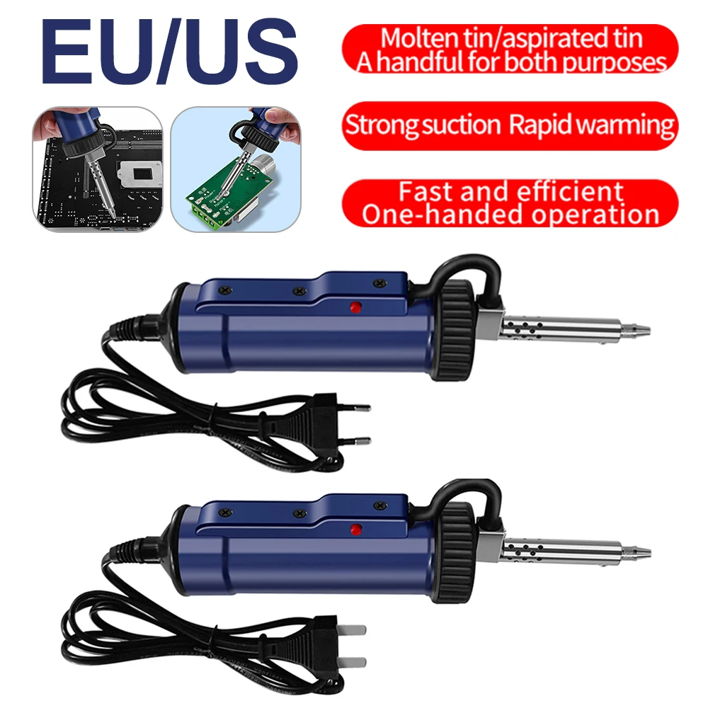 

Desoldering Automatic Soldering Nozzle Machine Electric Tin With Vacuum Pump Portable Suction 3 Sucker Remove Solder