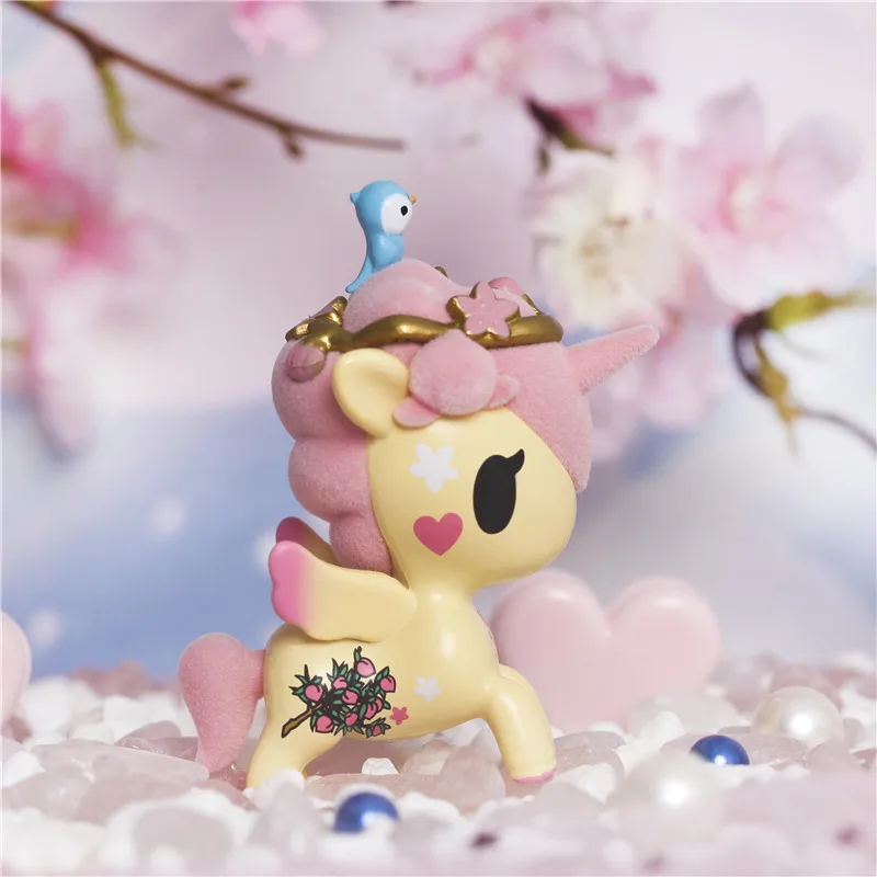 Фото Коллекционная художественная фигурка Tokidoki Unicorn Blind Box Series 8, украшение для рабочего стола, праздничный подарок для взрослых коллекционеров №2
