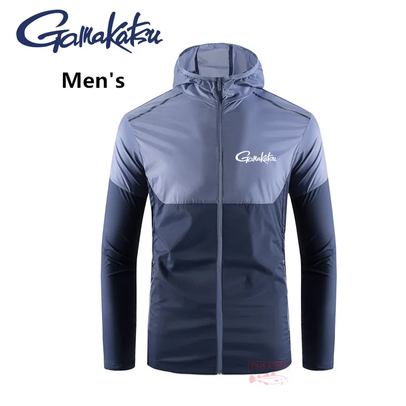 

Gamakatsu Fishing Jacket Men Women's Fashion Sun Protection Shirt Outdoor UV Protection Breathable Quick-drying Fishing Clothing