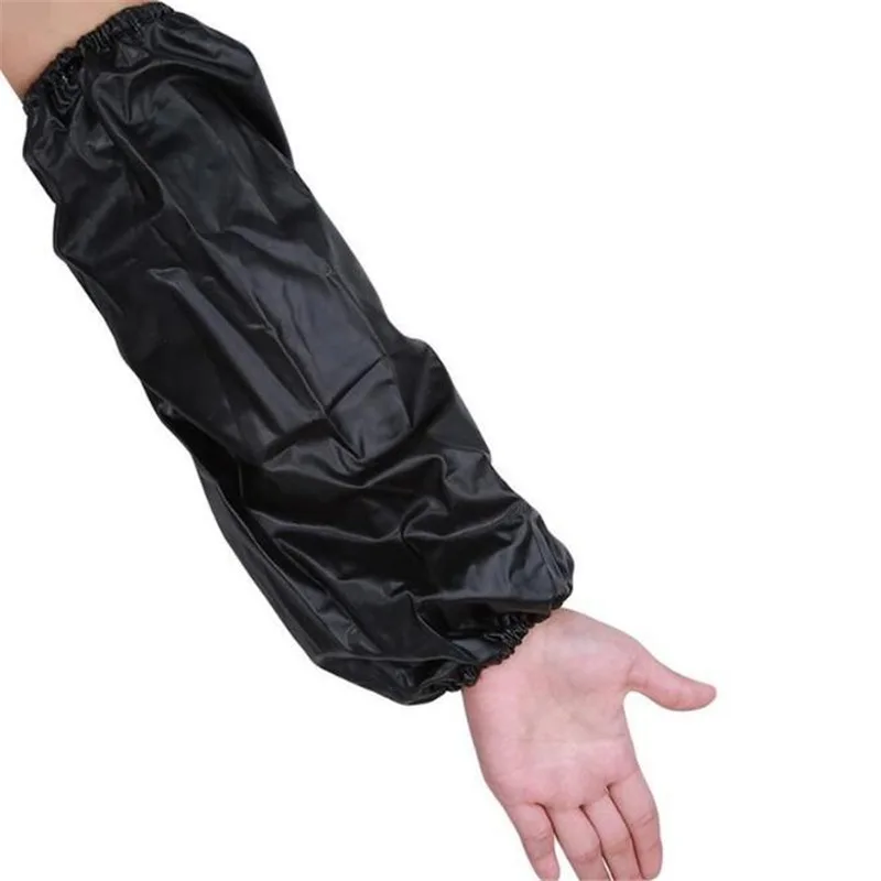 

Waterproof Oilproof Oversleeve Thick PVC Safety Sleeves Housework Adult Arm Long Sleeves Home Kitchen Clean Accessories