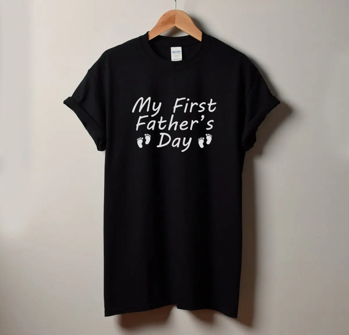 Футболка с надписью Мой первый отец