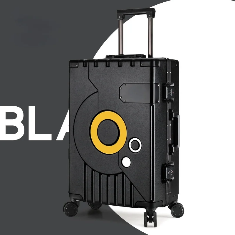 New Luggage With Universal Wheel Boarding Box Large Capacity Password Box Men and Women Long Distance Travel Suitcase Wheels