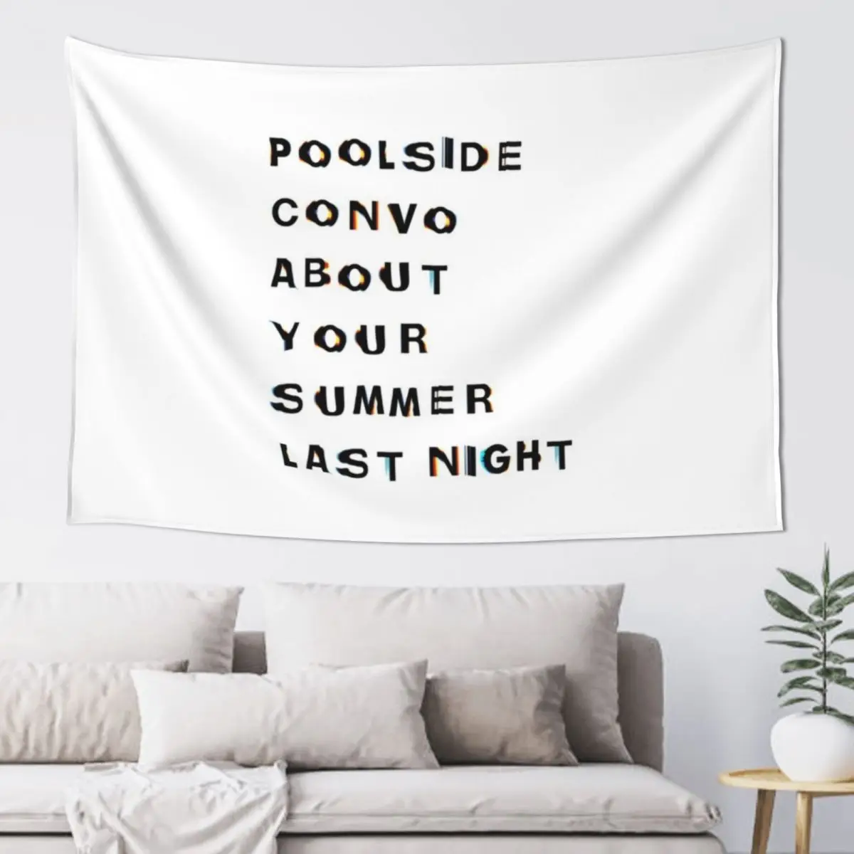 У бассейна Конво - Фрэнк Океан Гобелен с самоконтролем Декор комнаты