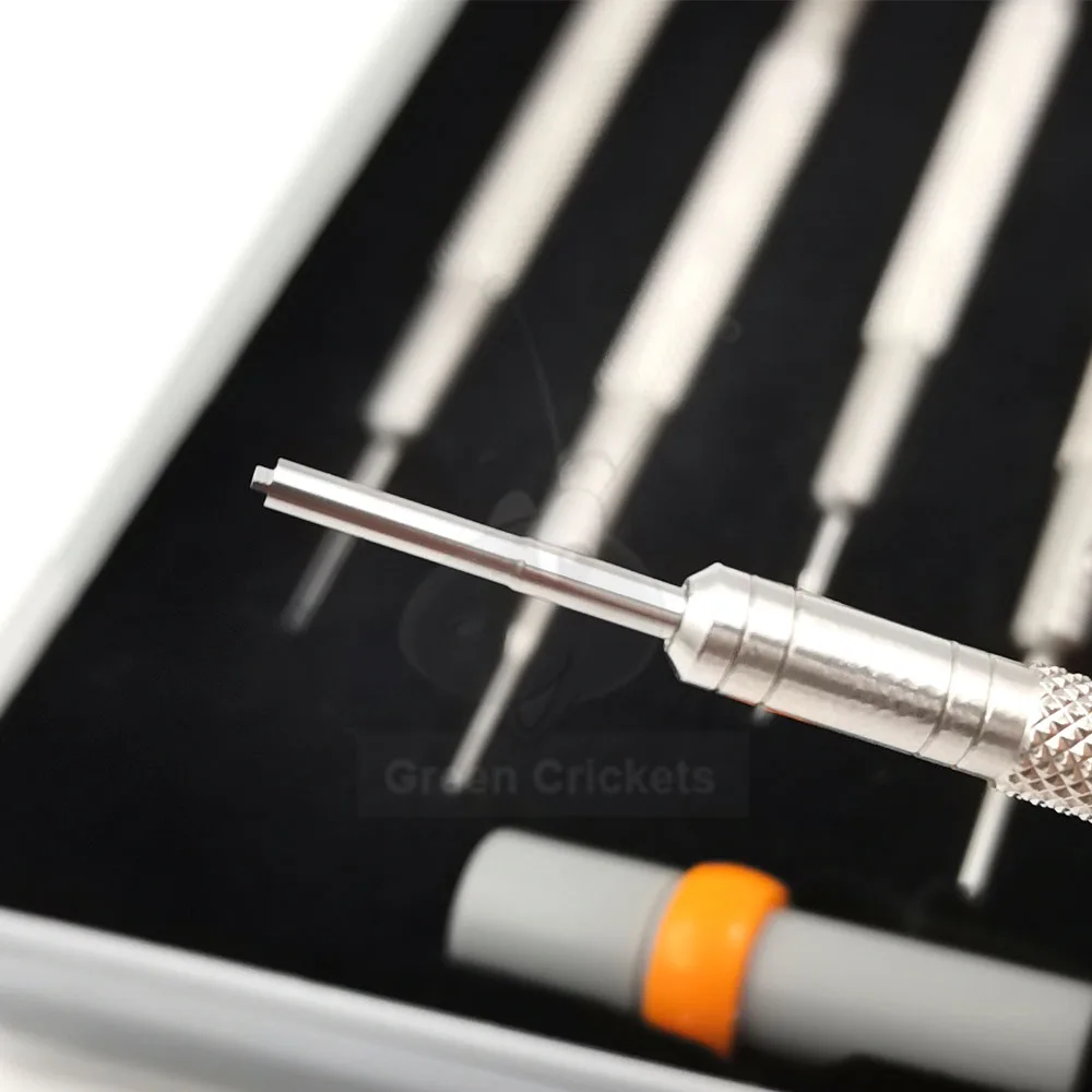 6 Pcs/Lot T Blade Watch Screwdriver Stainless Steel Screwdriver Watchband Movement Repair Tool Set With Extra Blades