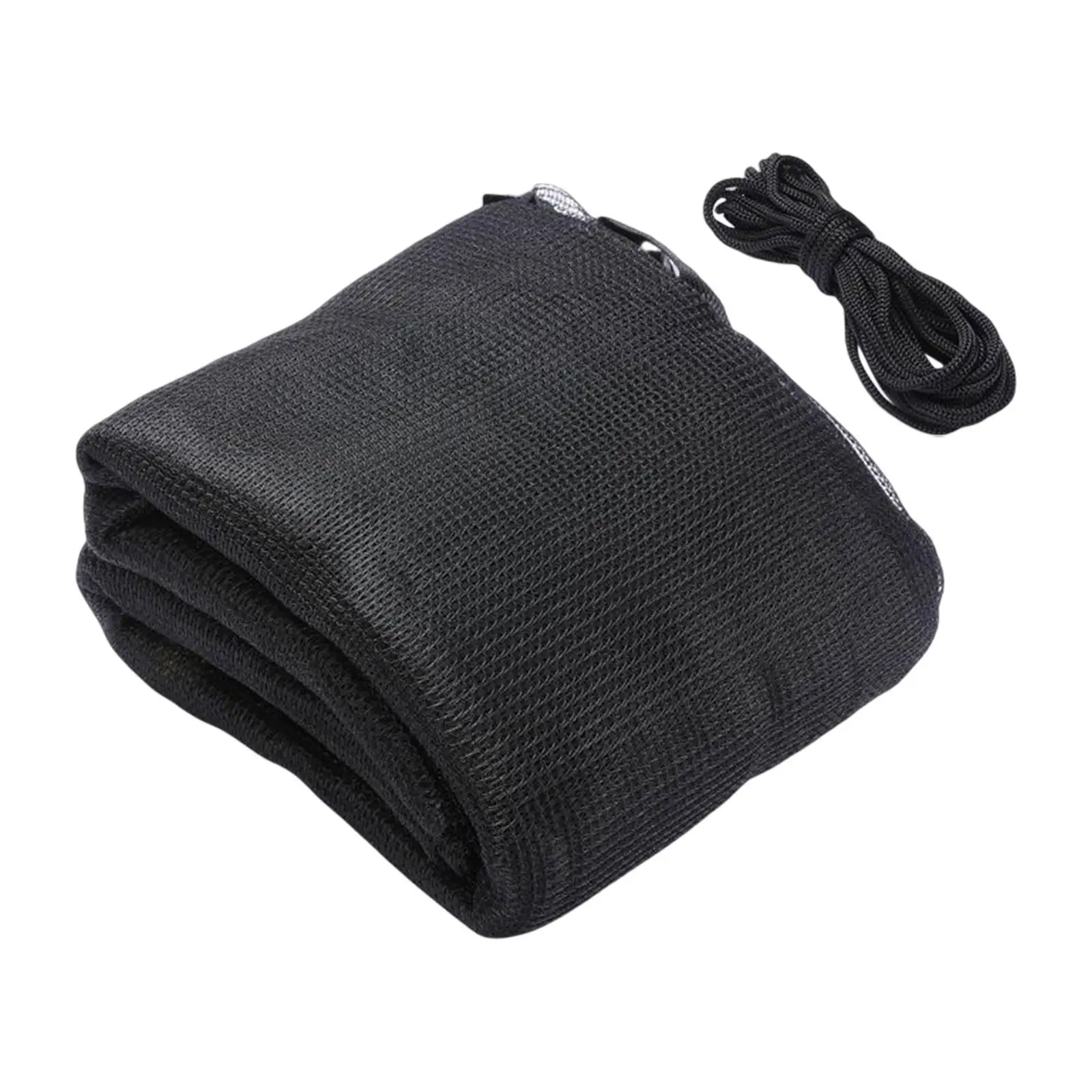 

Trampoline Replacement Net Safety Enclosure Net with Adjustable Straps Installed Between Mat and Spring Protection Mesh Guard