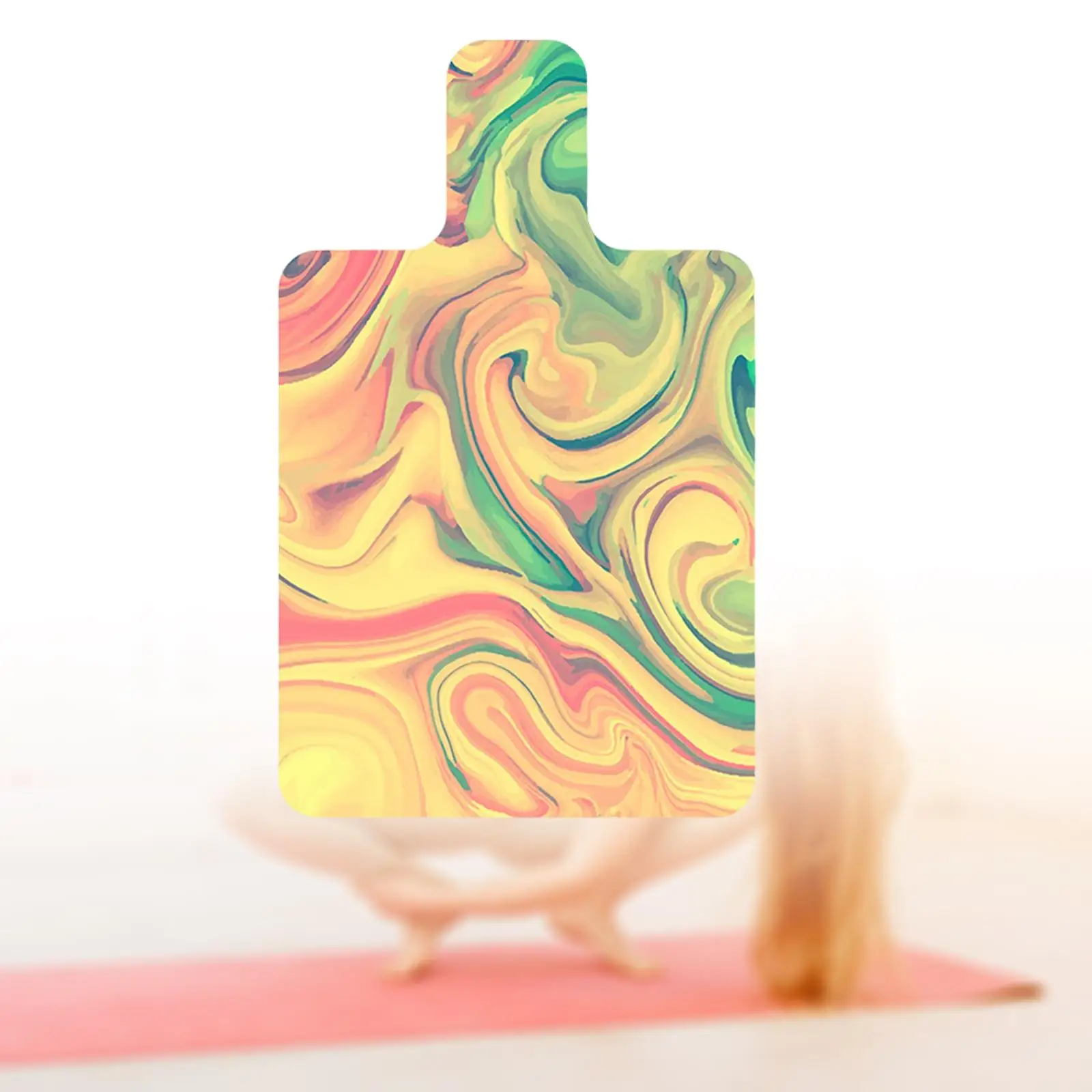 Коврик для тренажерного зала нескользящий коврик тренировок Легкая очистка