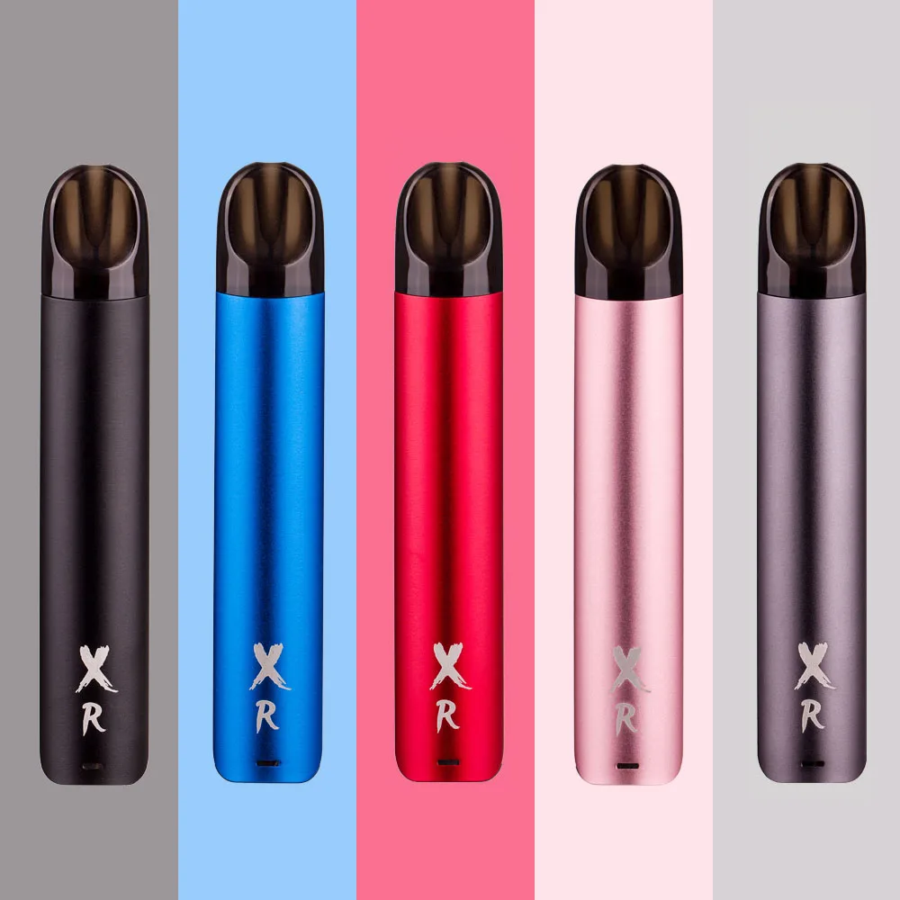 

XR Vaporizer Kit 380mAh Battery With 1.7ml Vape Cartridge Flat Buttonless Suit for Relx Pods