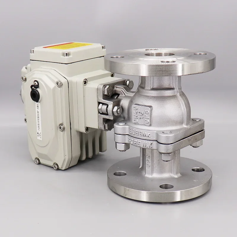 Электрический шарик с фланцем из нержавеющей стали 304 Q941F-16P высокотемпературное