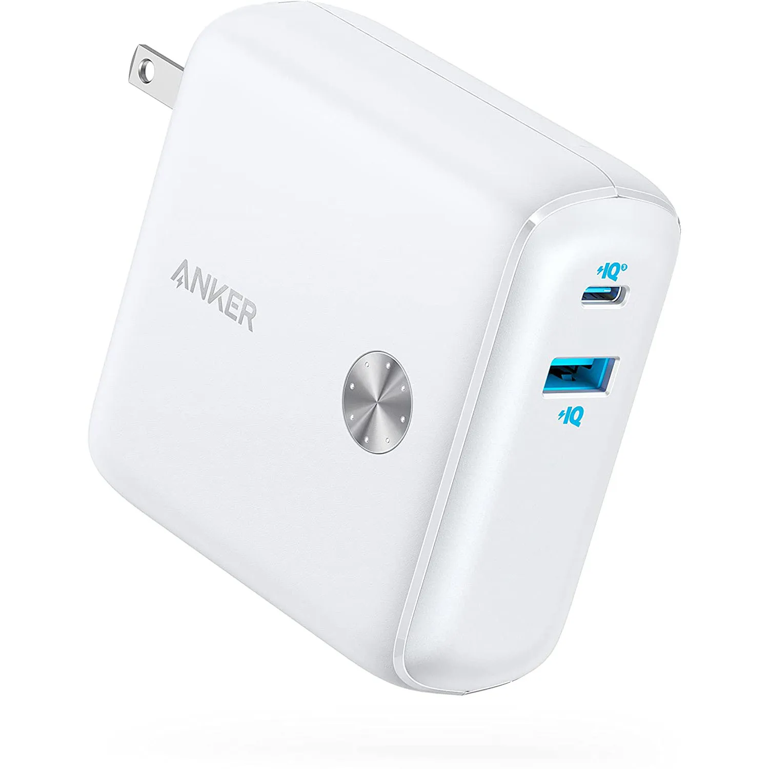 

Anker PowerCore Fusion 10000, 20W USB-C Portable Charger 10000mAh 2-in-1 with Power Delivery Wall Charger for iPhone12