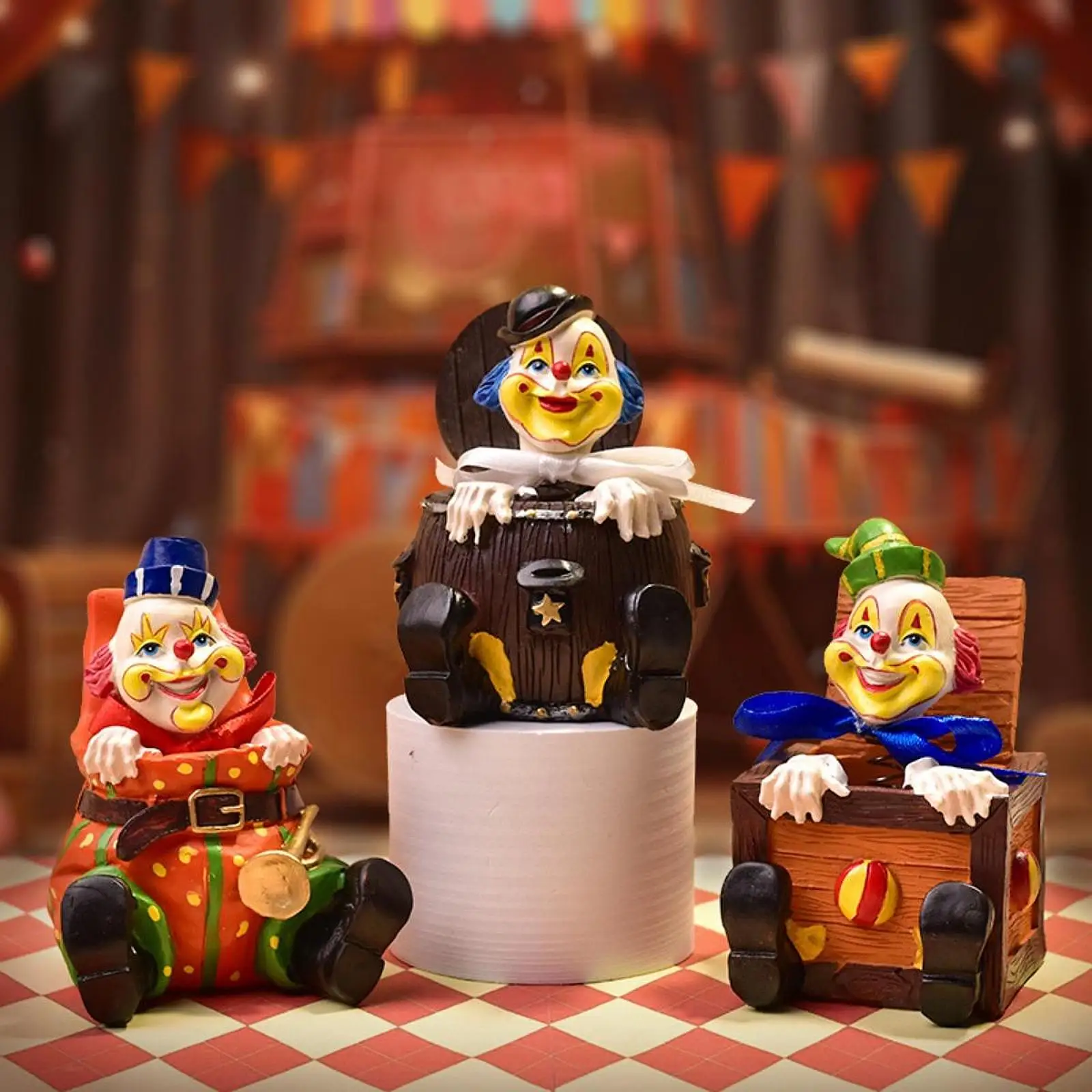 Скульптура клоуна для офиса интересные коллекционные художественные фигурки