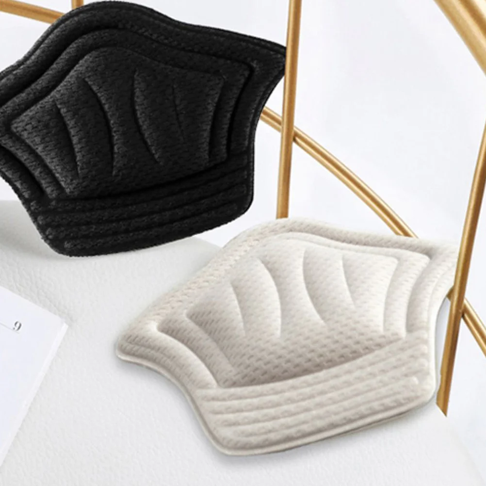 

6 Pairs Cushion Cushions Sponge Elastic Fabric Adhesive Heel Inserts Women Shoes