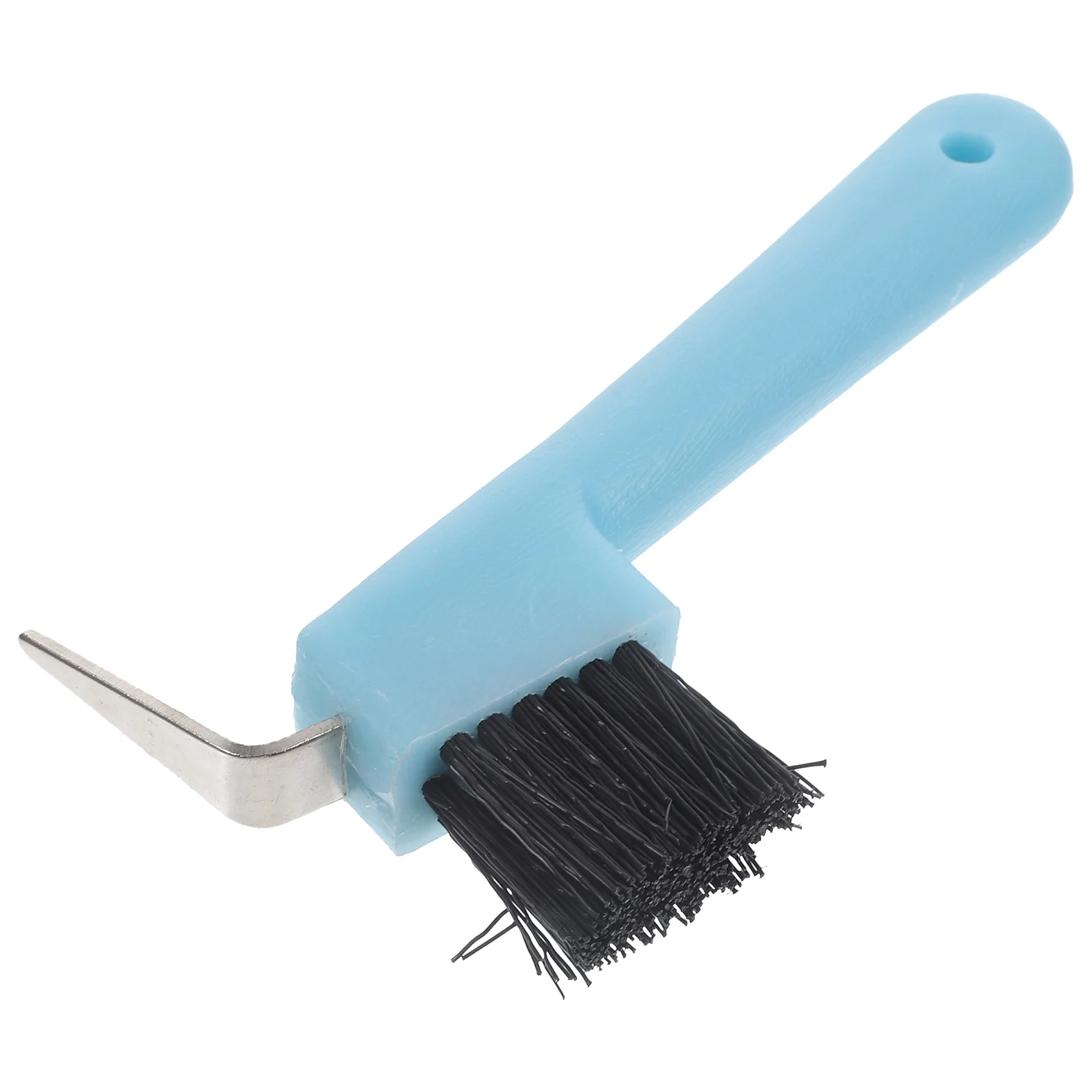 

Plastic Horse Hoof Pick Brush Grip Hoof Pick Handle Cleaning Brush Horseshoe Grooming Tool Portable Hoof Pick Horse